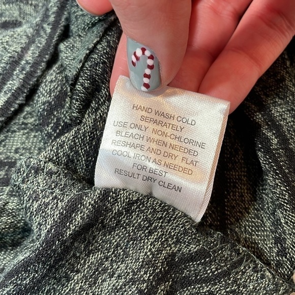 Stripes - Forest Green and Black Striped Long Sleeve Shirt - Picture 6 of 7